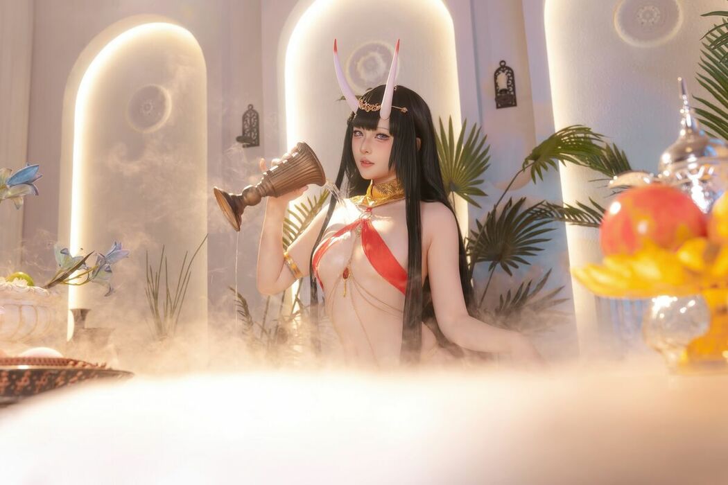 Coser@屿鱼 – 碧蓝航线 能代 赤纱浴影 (81P)