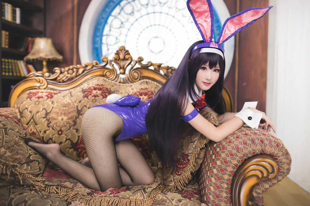 Coser@羽生三未 – 霞之丘诗羽兔女郎 (38P)
