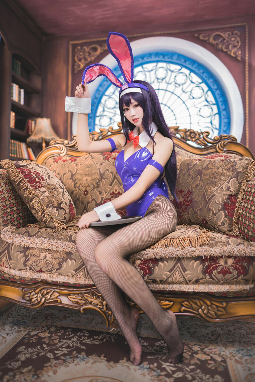 Coser@羽生三未 – 霞之丘诗羽兔女郎 (38P)