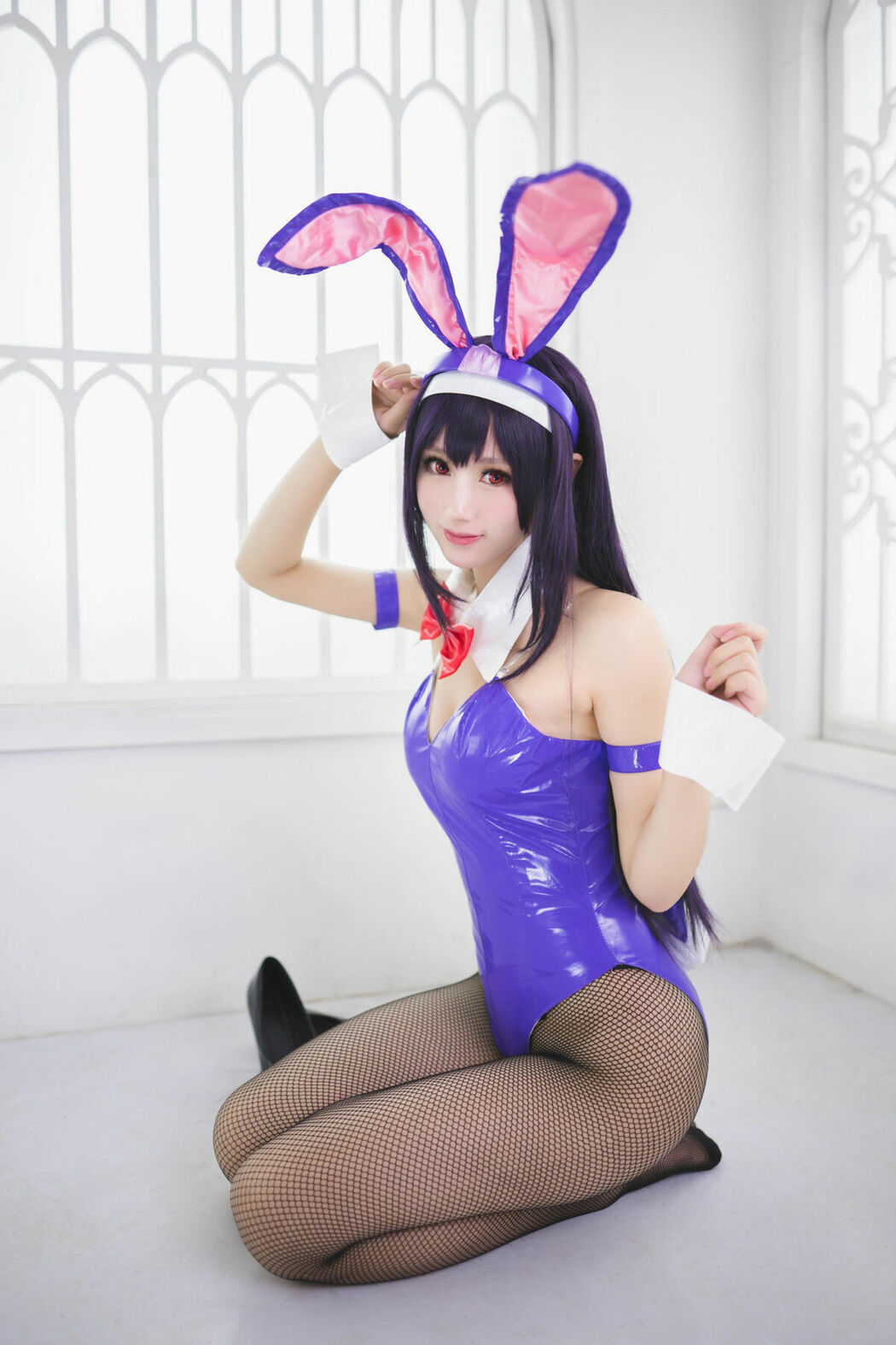 Coser@羽生三未 – 霞之丘诗羽兔女郎 (38P)