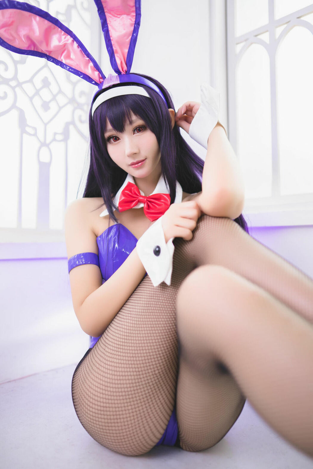 Coser@羽生三未 – 霞之丘诗羽兔女郎 (38P)