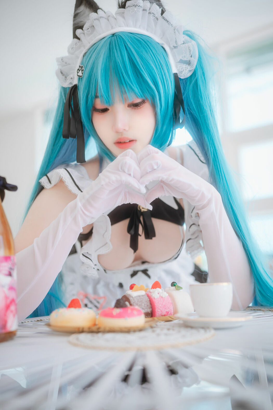 DJAWA Bambi 밤비 – Nikke Privaty Unkind Maid Part01 (52P)
