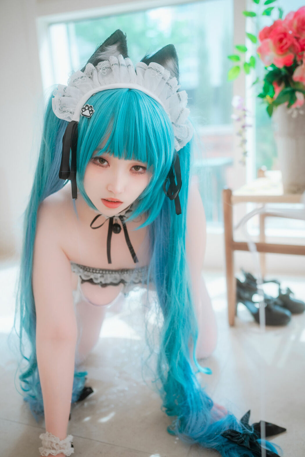 DJAWA Bambi 밤비 – Nikke Privaty Unkind Maid Part01 (52P)