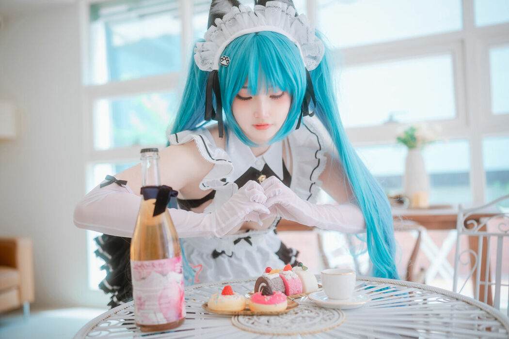 DJAWA Bambi 밤비 – Nikke Privaty Unkind Maid Part01 (52P)