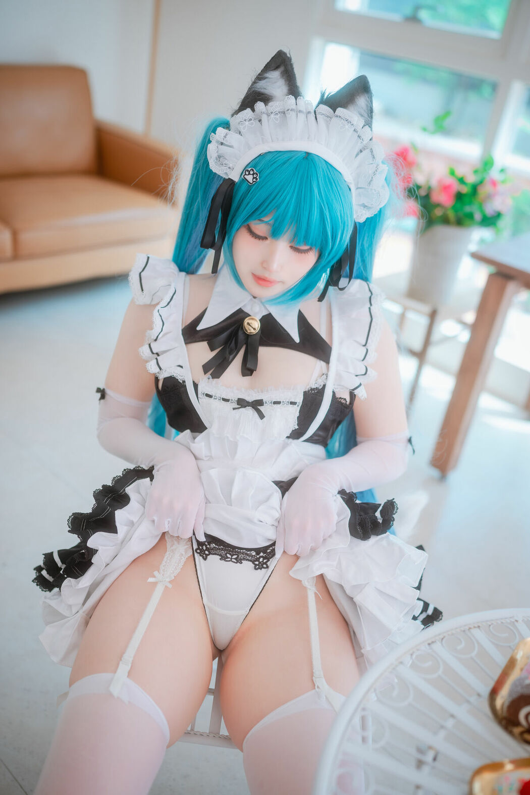 DJAWA Bambi 밤비 – Nikke Privaty Unkind Maid Part01 (52P)