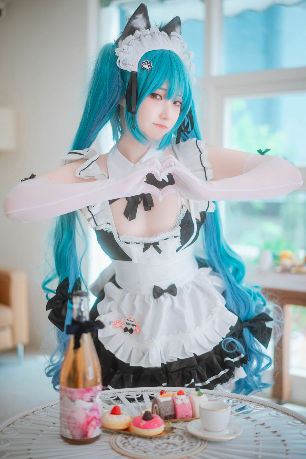 DJAWA Bambi 밤비 – Nikke Privaty Unkind Maid Part02 (52P)