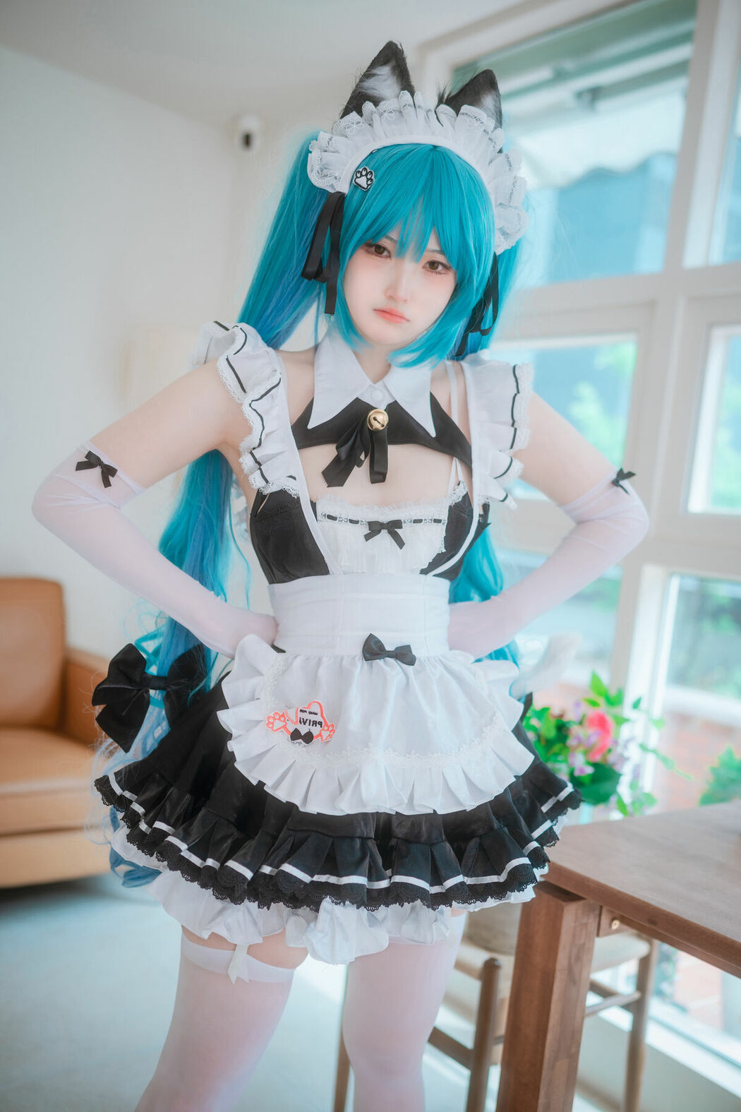DJAWA Bambi 밤비 – Nikke Privaty Unkind Maid Part02 (52P)