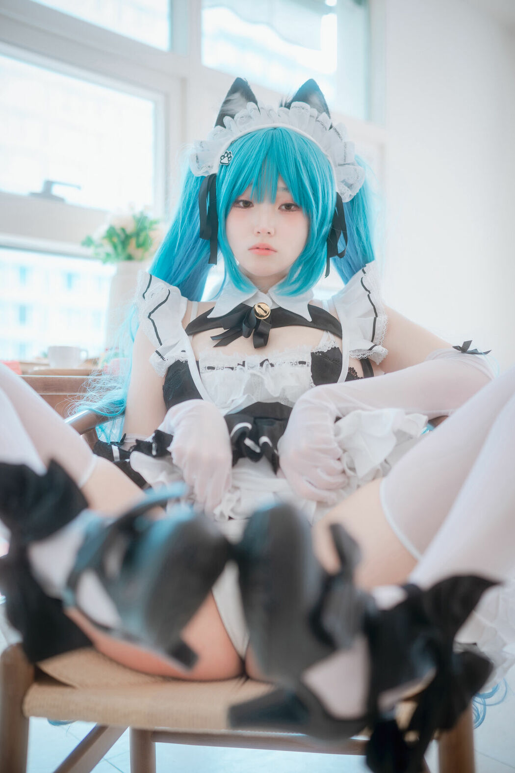 DJAWA Bambi 밤비 – Nikke Privaty Unkind Maid Part02 (52P)