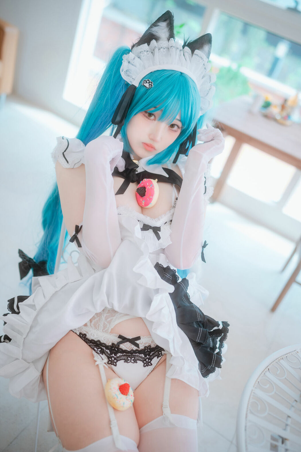 DJAWA Bambi 밤비 – Nikke Privaty Unkind Maid Part02 (52P)