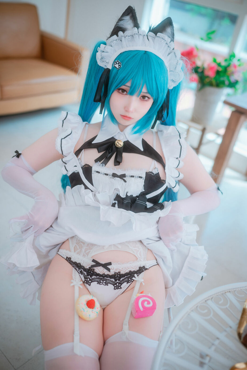 DJAWA Bambi 밤비 – Nikke Privaty Unkind Maid Part02 (52P)