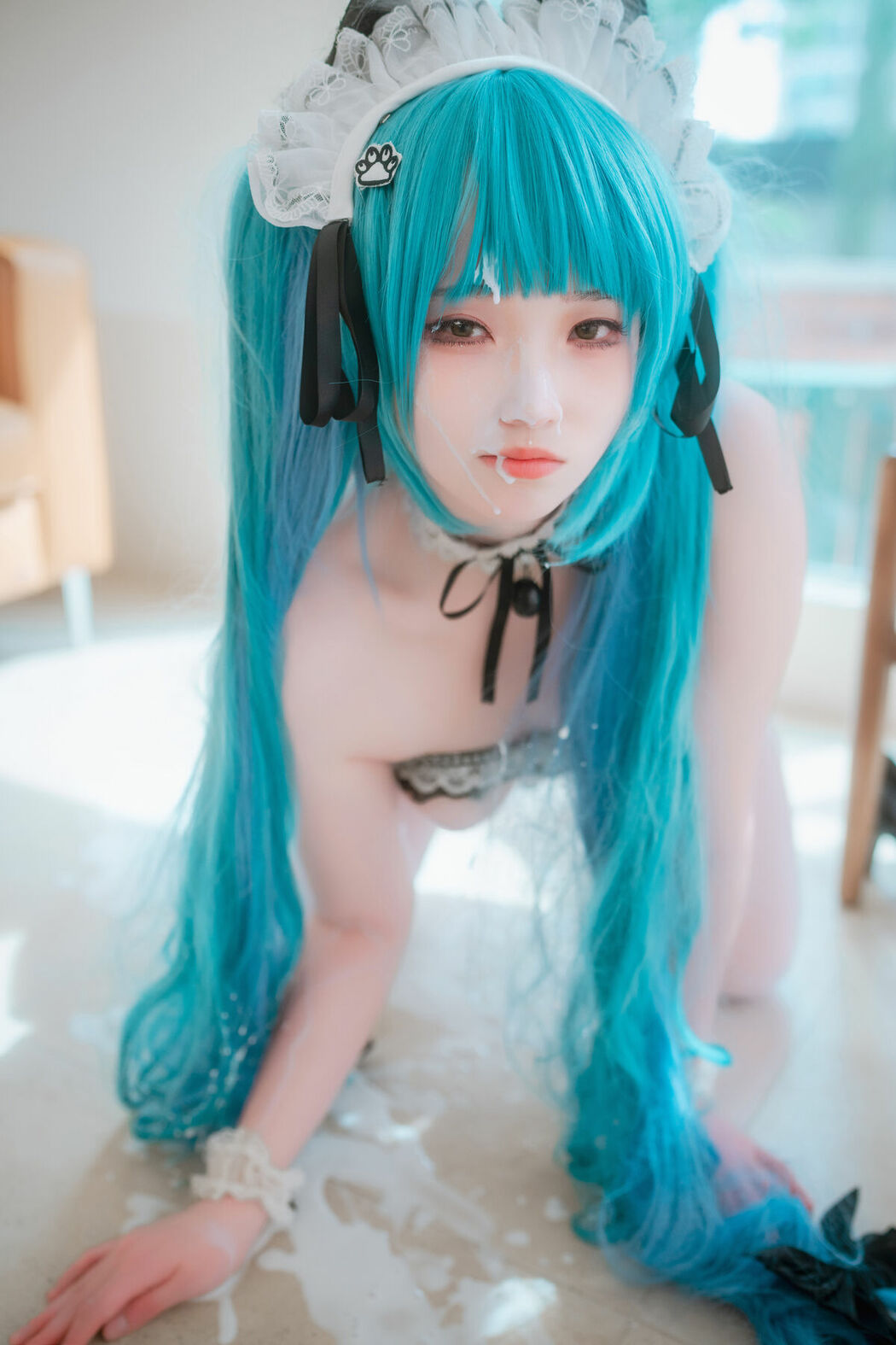 DJAWA Bambi 밤비 – Nikke Privaty Unkind Maid Part02 (52P)