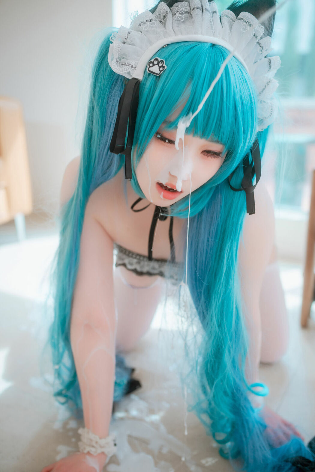 DJAWA Bambi 밤비 – Nikke Privaty Unkind Maid Part02 (52P)