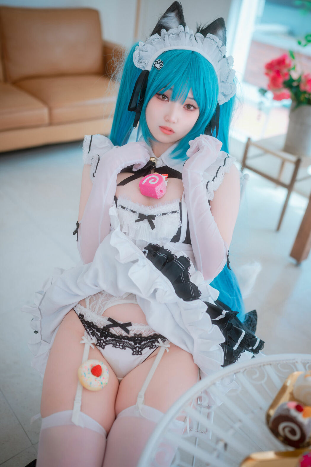DJAWA Bambi 밤비 – Nikke Privaty Unkind Maid Part02 (52P)