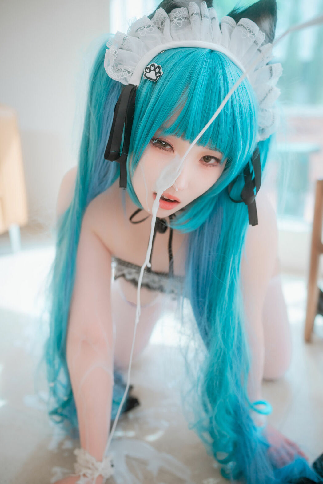 DJAWA Bambi 밤비 – Nikke Privaty Unkind Maid Part02 (52P)