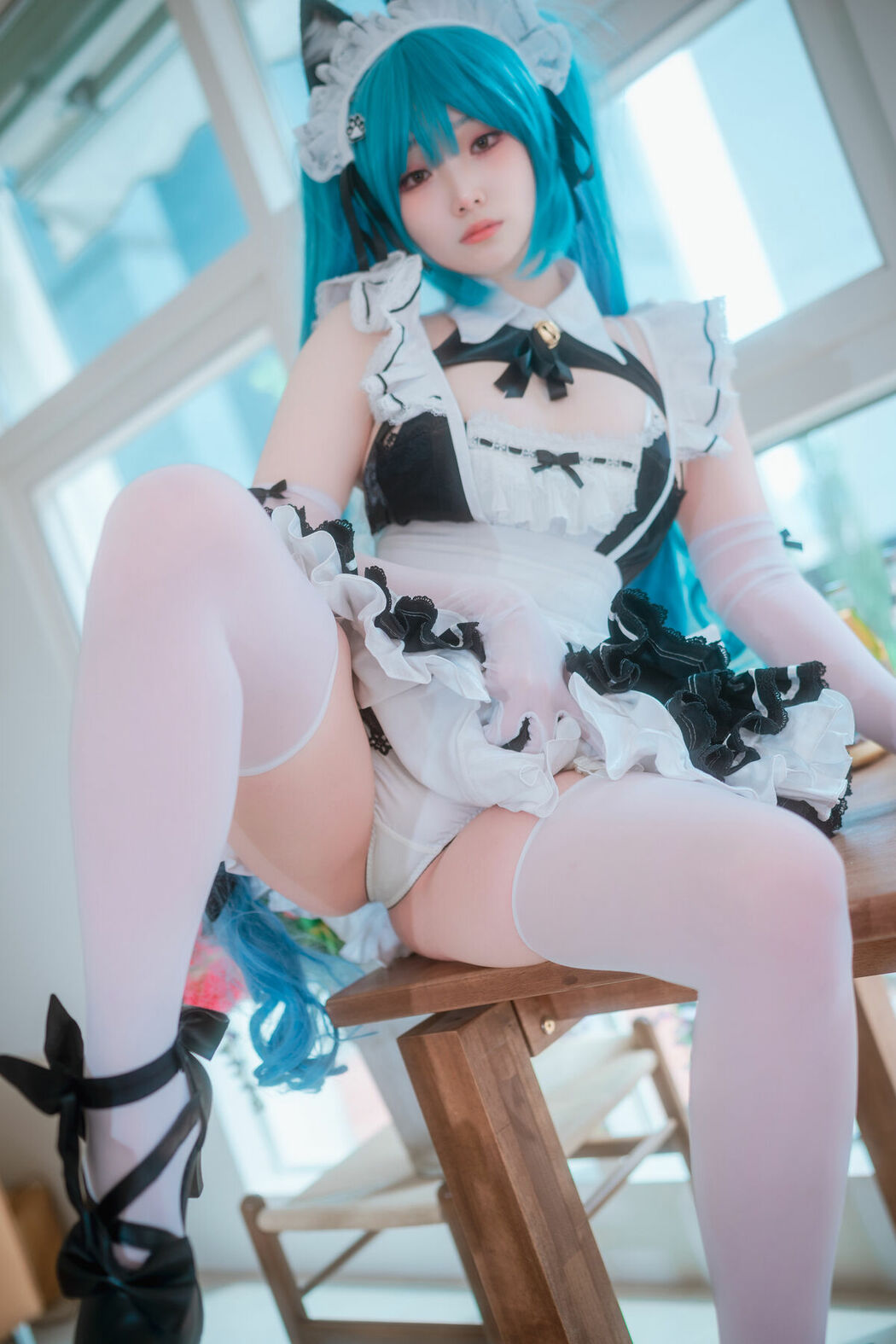 DJAWA Bambi 밤비 – Nikke Privaty Unkind Maid Part02 (52P)