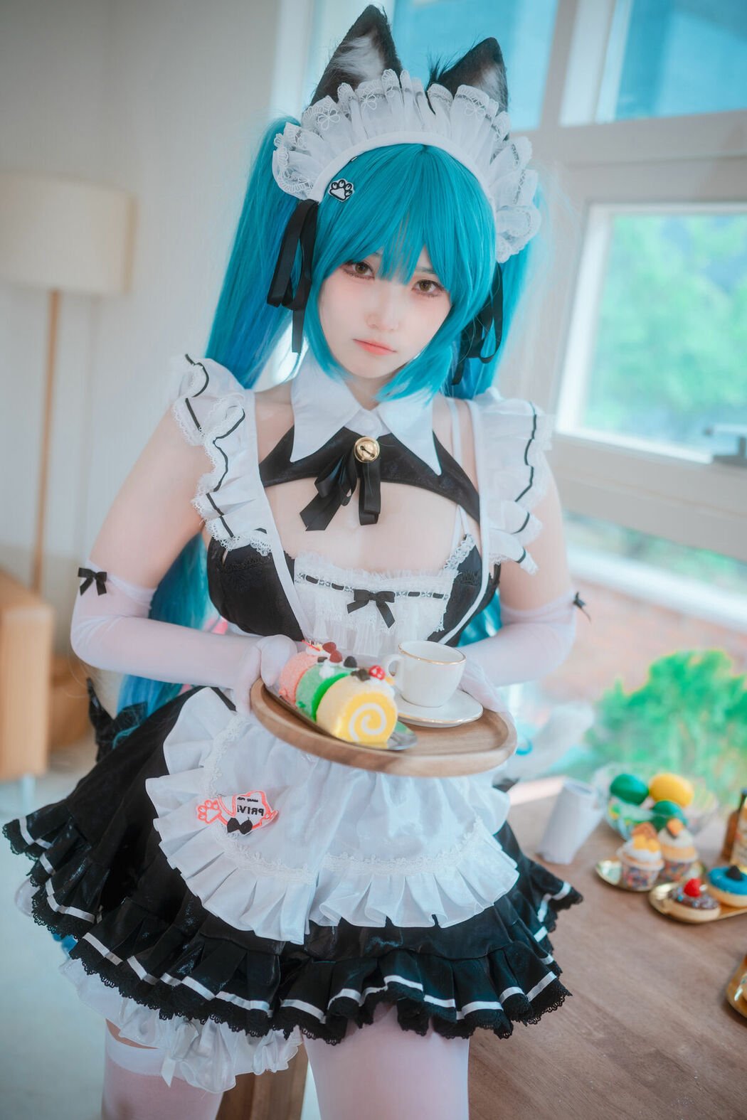 DJAWA Bambi 밤비 – Nikke Privaty Unkind Maid Part02 (52P)