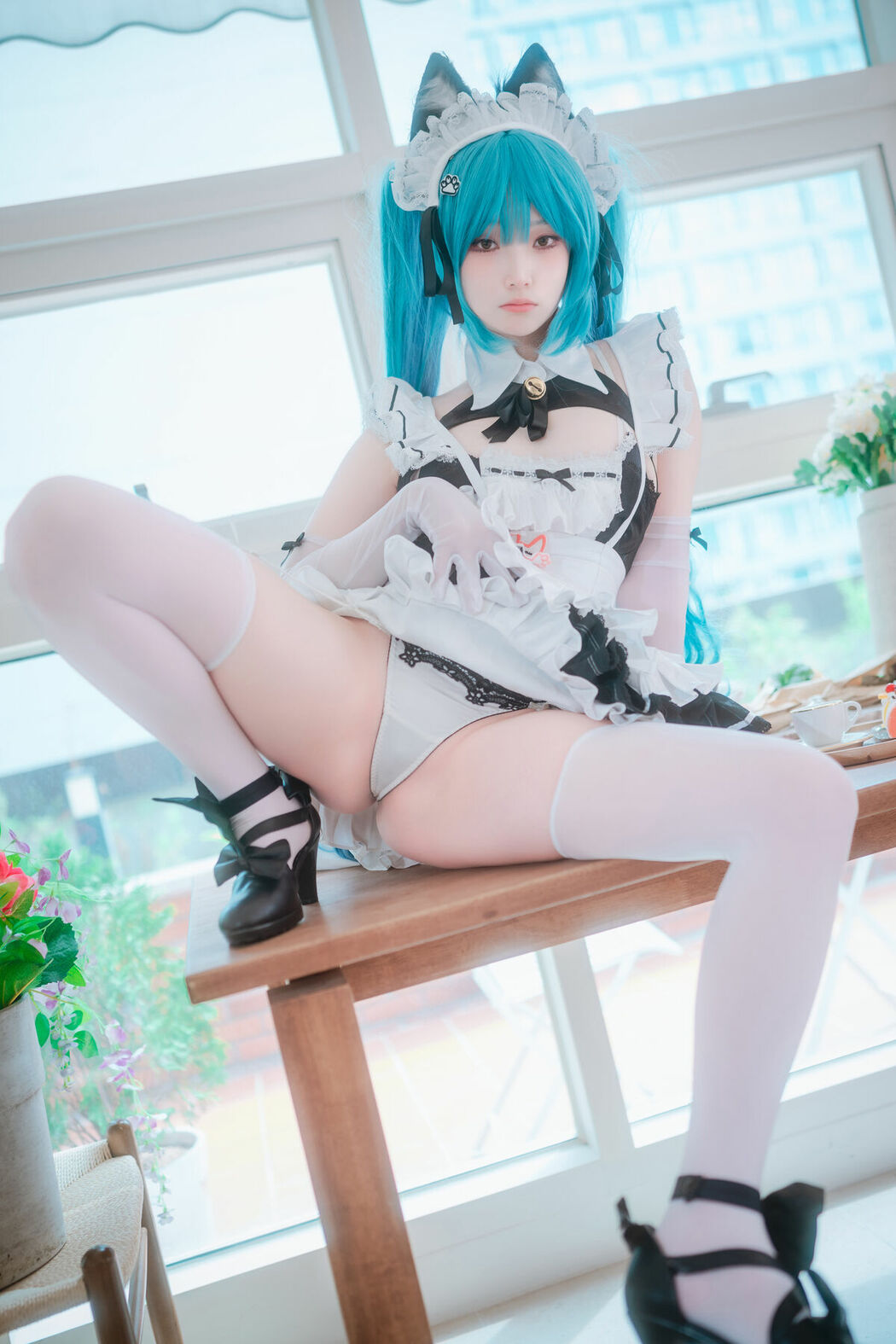 DJAWA Bambi 밤비 – Nikke Privaty Unkind Maid Part02 (52P)