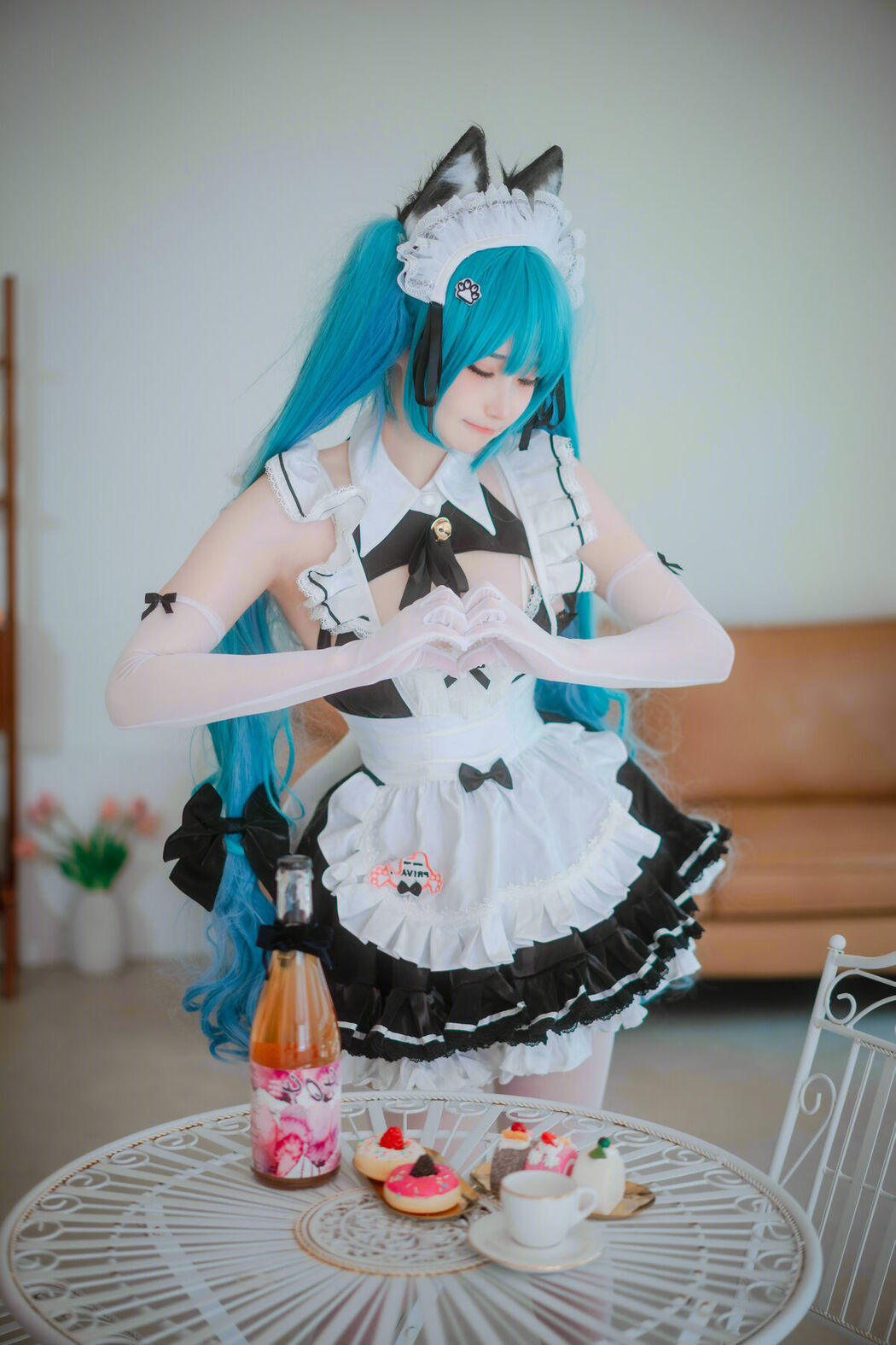 DJAWA Bambi 밤비 – Nikke Privaty Unkind Maid Part02 (52P)
