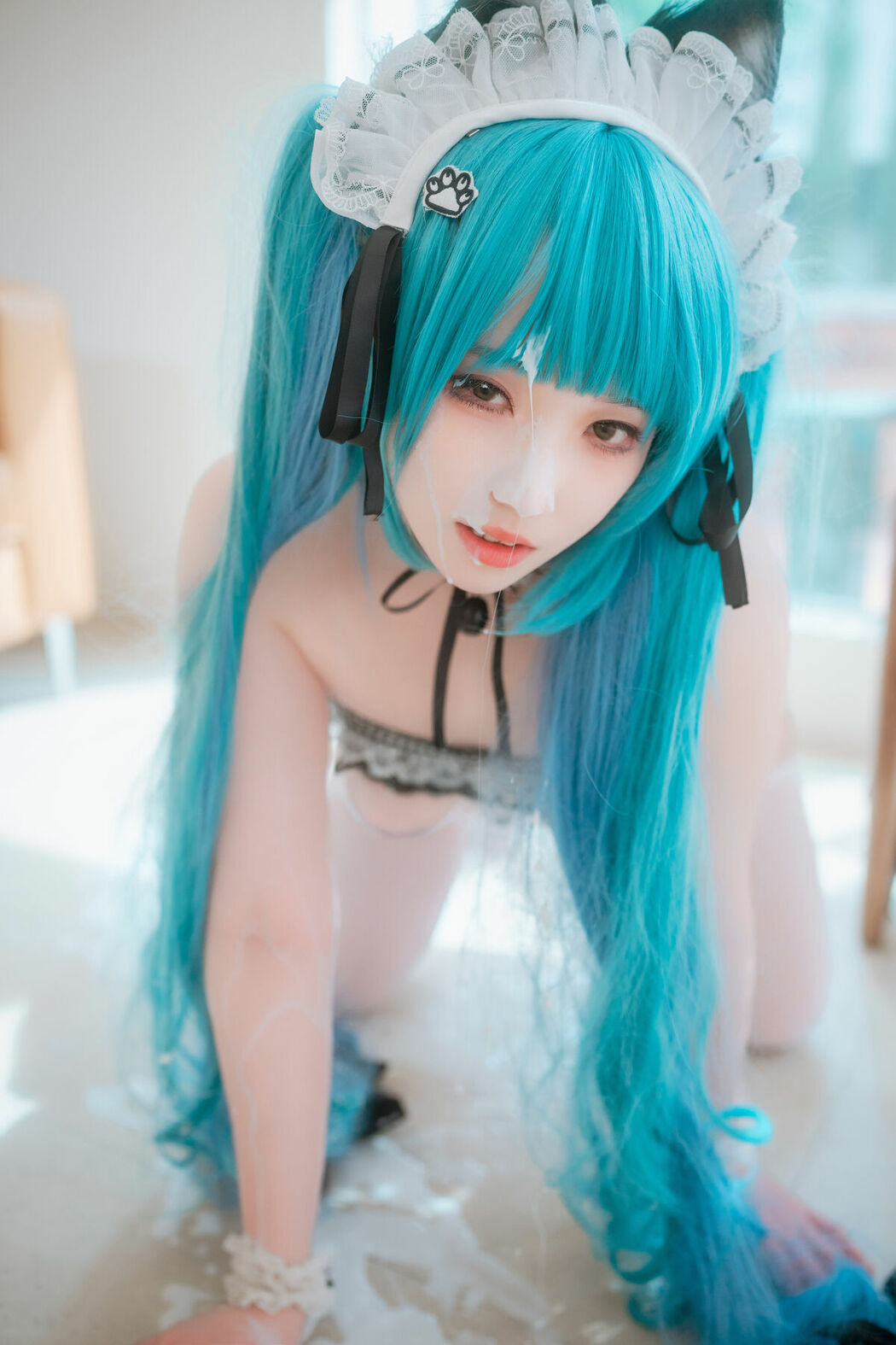 DJAWA Bambi 밤비 – Nikke Privaty Unkind Maid Part02 (52P)
