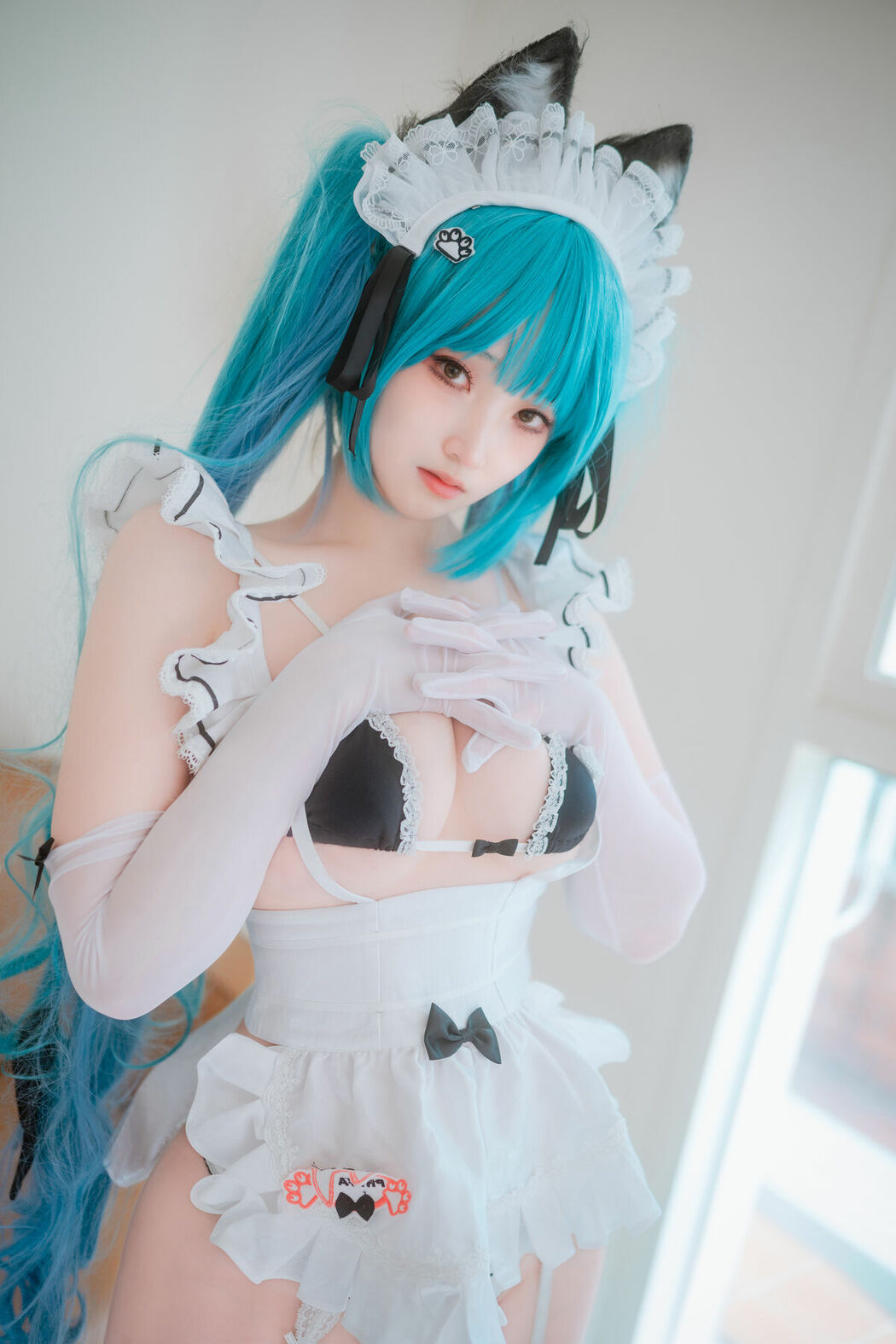 DJAWA Bambi 밤비 &ndash; Nikke Privaty Unkind Maid Part03 (51P)