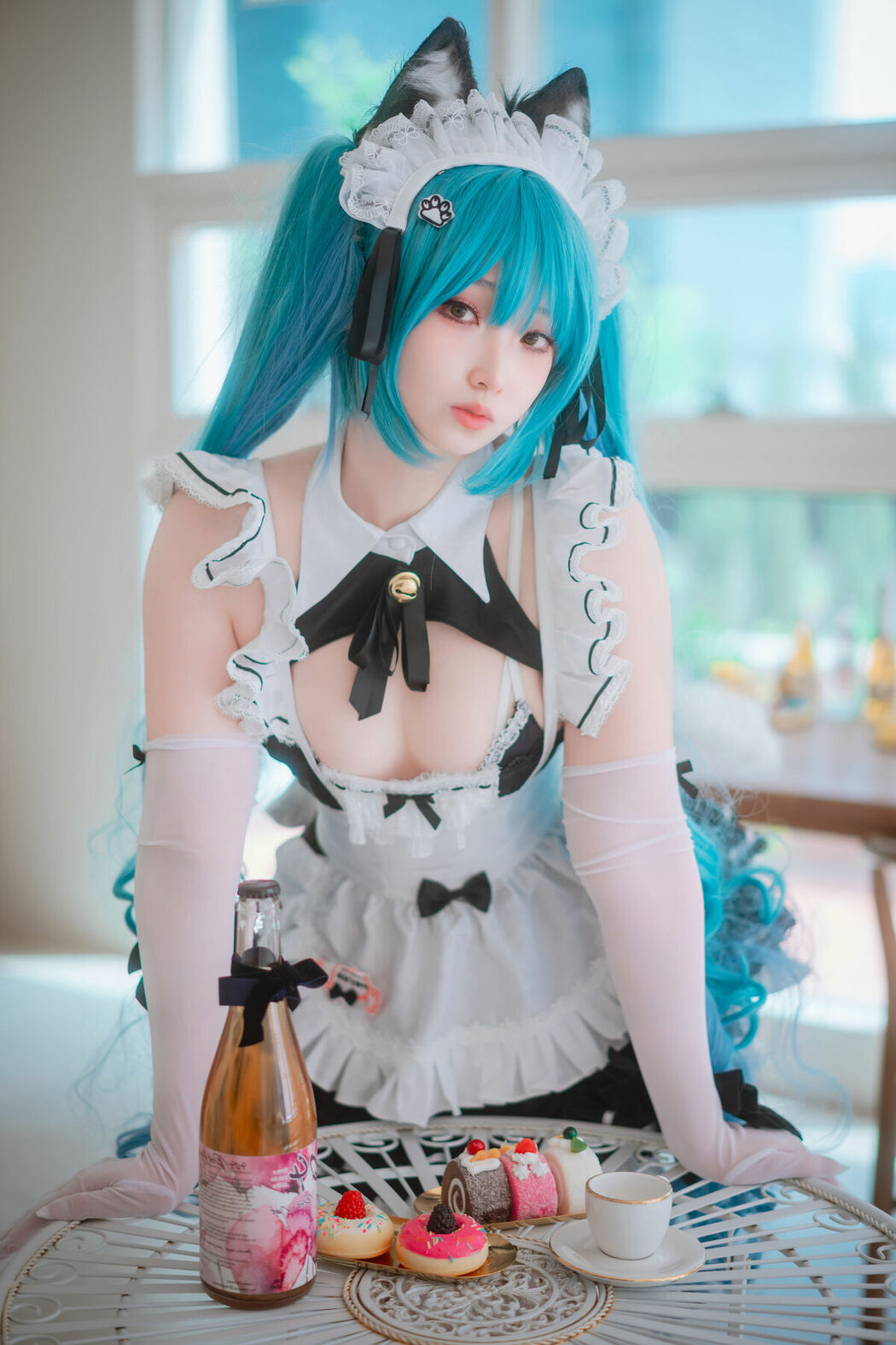 DJAWA Bambi 밤비 &ndash; Nikke Privaty Unkind Maid Part03 (51P)