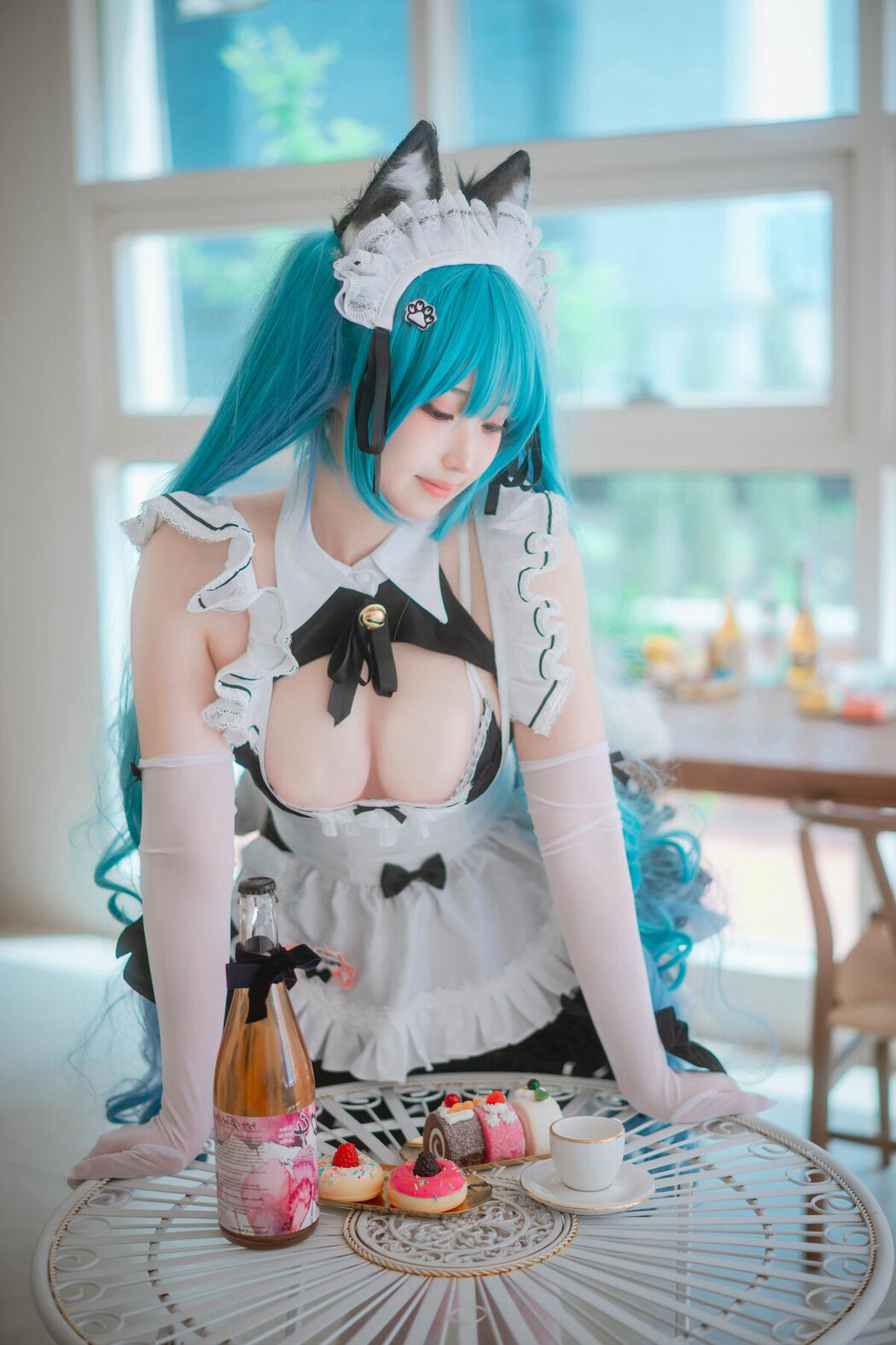 DJAWA Bambi 밤비 &ndash; Nikke Privaty Unkind Maid Part03 (51P)