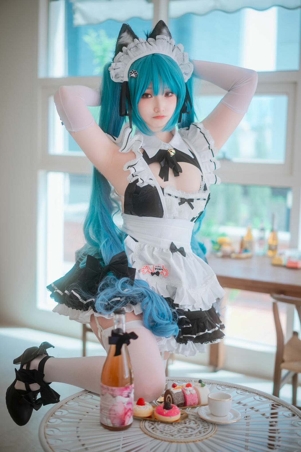 DJAWA Bambi 밤비 &ndash; Nikke Privaty Unkind Maid Part03 (51P)