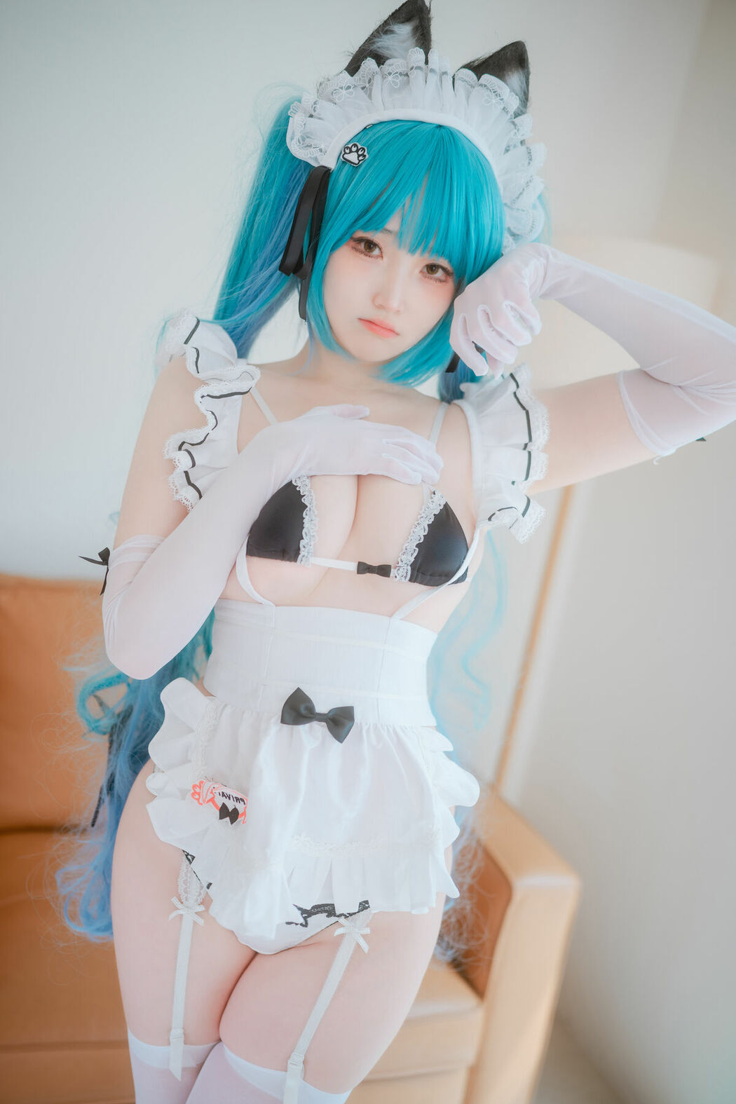 DJAWA Bambi 밤비 &ndash; Nikke Privaty Unkind Maid Part03 (51P)