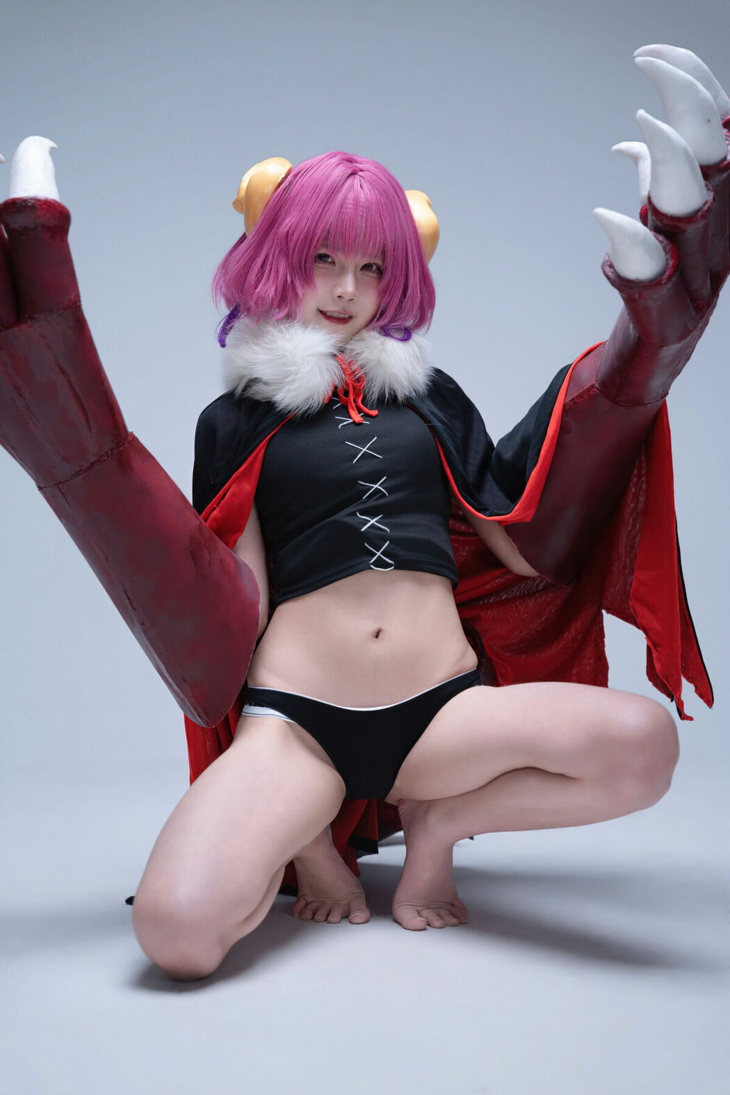 Coser@清水凪 – 小林家的龙女仆 伊露露 (61P)