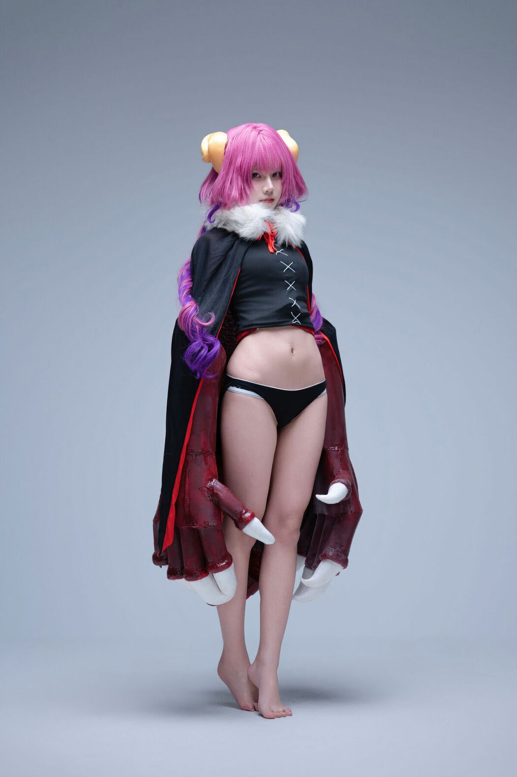 Coser@清水凪 – 小林家的龙女仆 伊露露 (61P)
