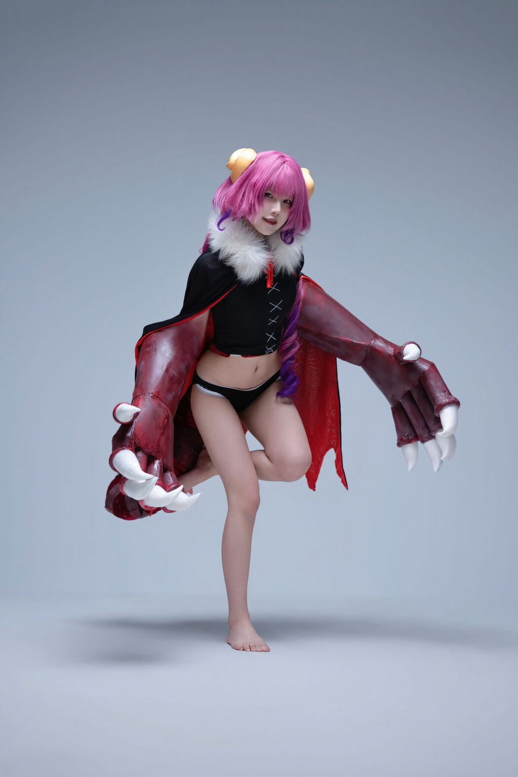 Coser@清水凪 – 小林家的龙女仆 伊露露 (61P)