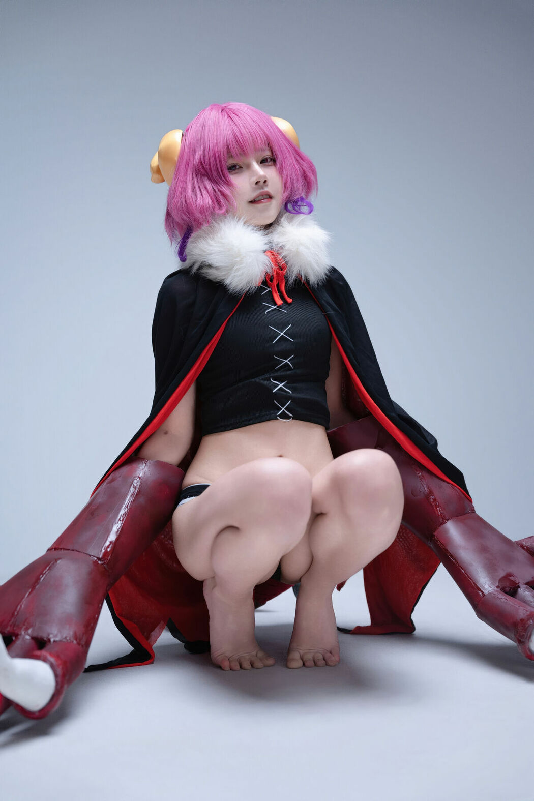 Coser@清水凪 – 小林家的龙女仆 伊露露 (61P)