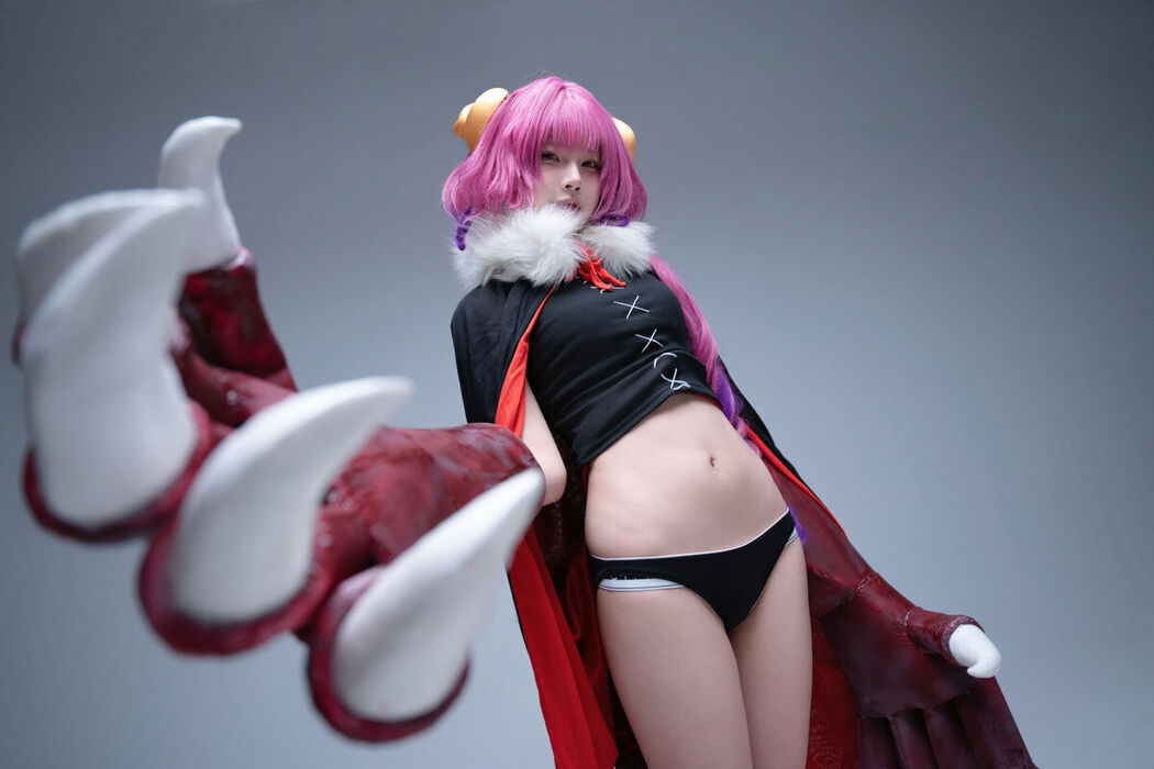Coser@清水凪 – 小林家的龙女仆 伊露露 (61P)
