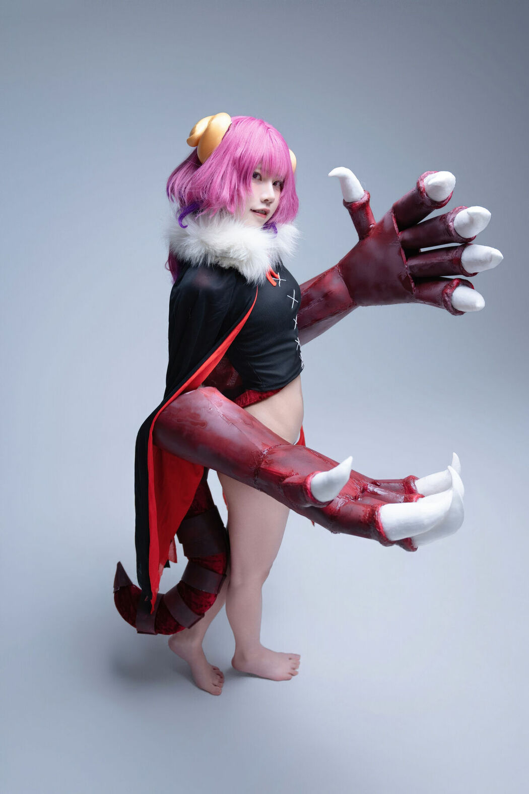 Coser@清水凪 – 小林家的龙女仆 伊露露 (61P)