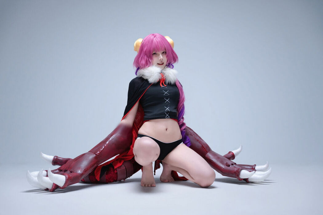 Coser@清水凪 – 小林家的龙女仆 伊露露 (61P)