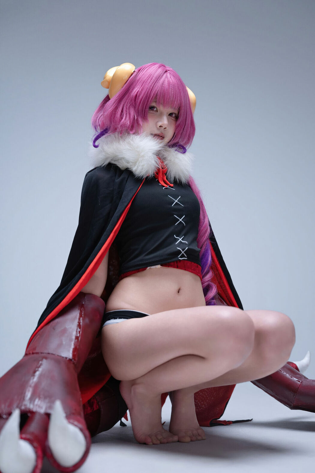 Coser@清水凪 – 小林家的龙女仆 伊露露 (61P)