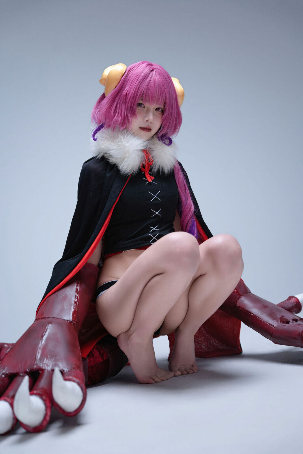 Coser@清水凪 – 小林家的龙女仆 伊露露 (61P)