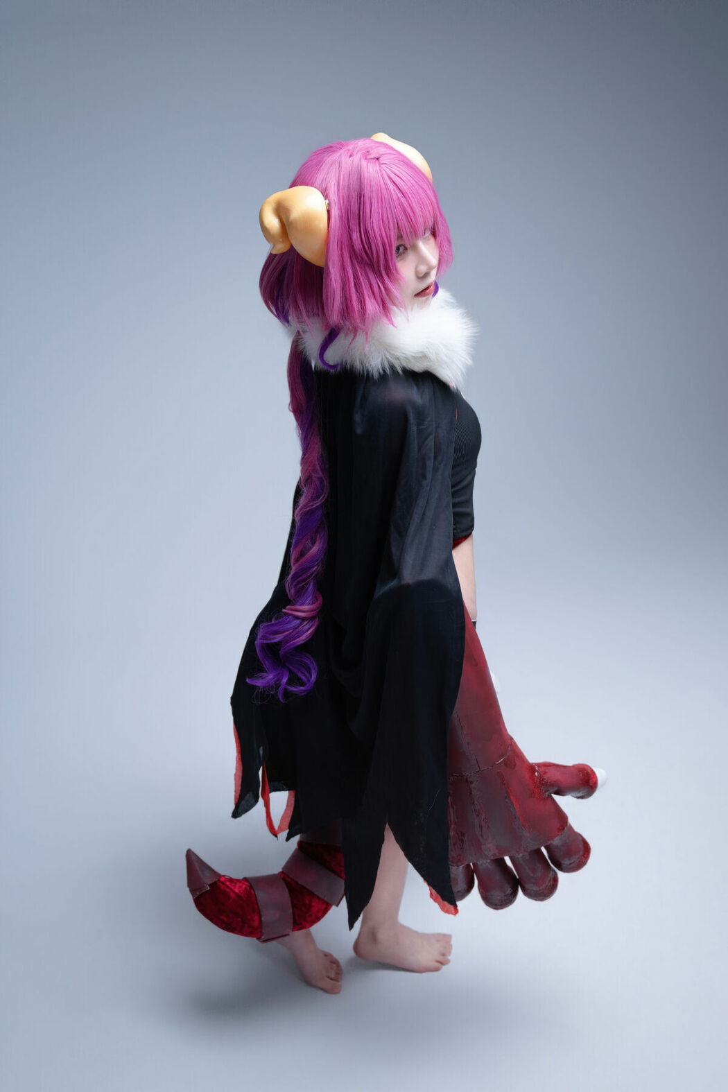 Coser@清水凪 – 小林家的龙女仆 伊露露 (61P)