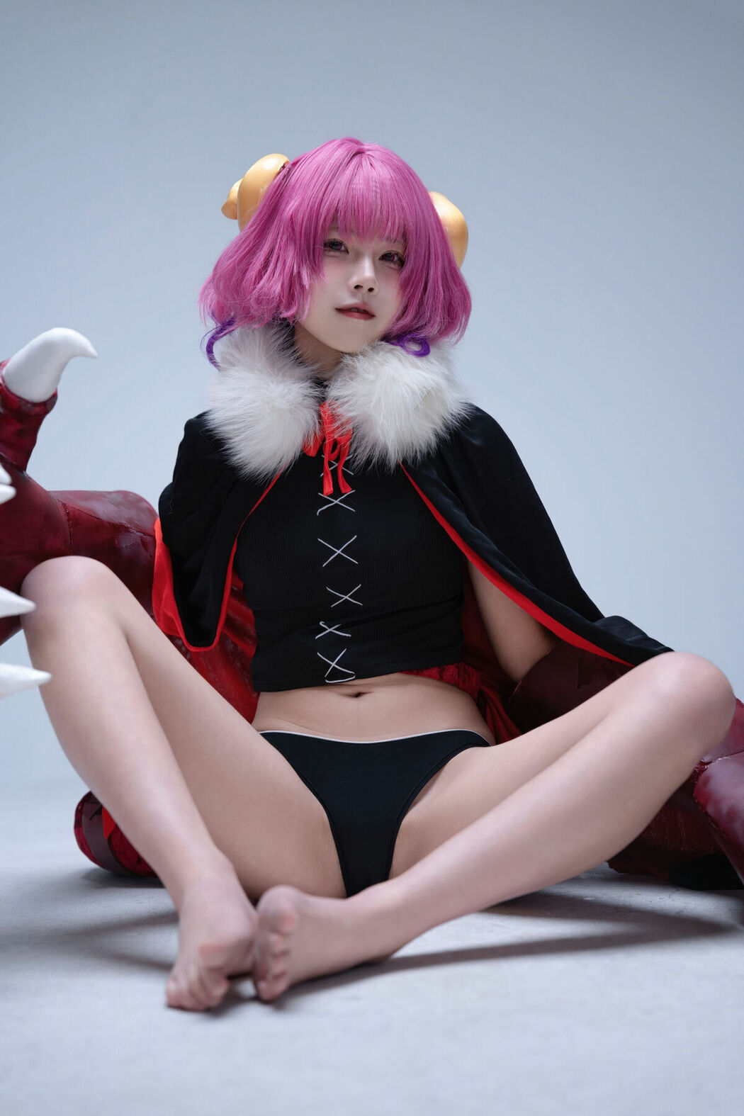 Coser@清水凪 – 小林家的龙女仆 伊露露 (61P)