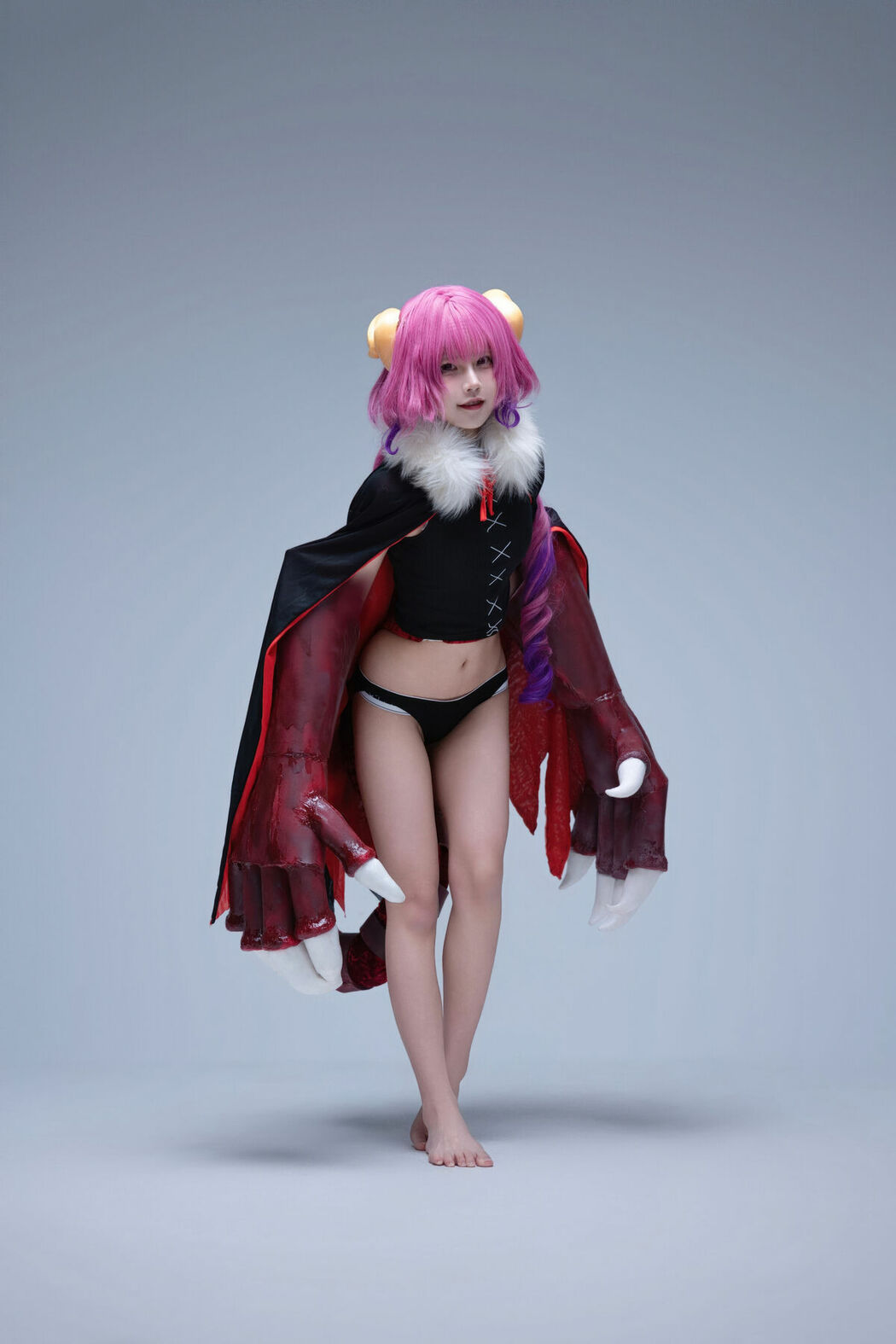 Coser@清水凪 – 小林家的龙女仆 伊露露 (61P)