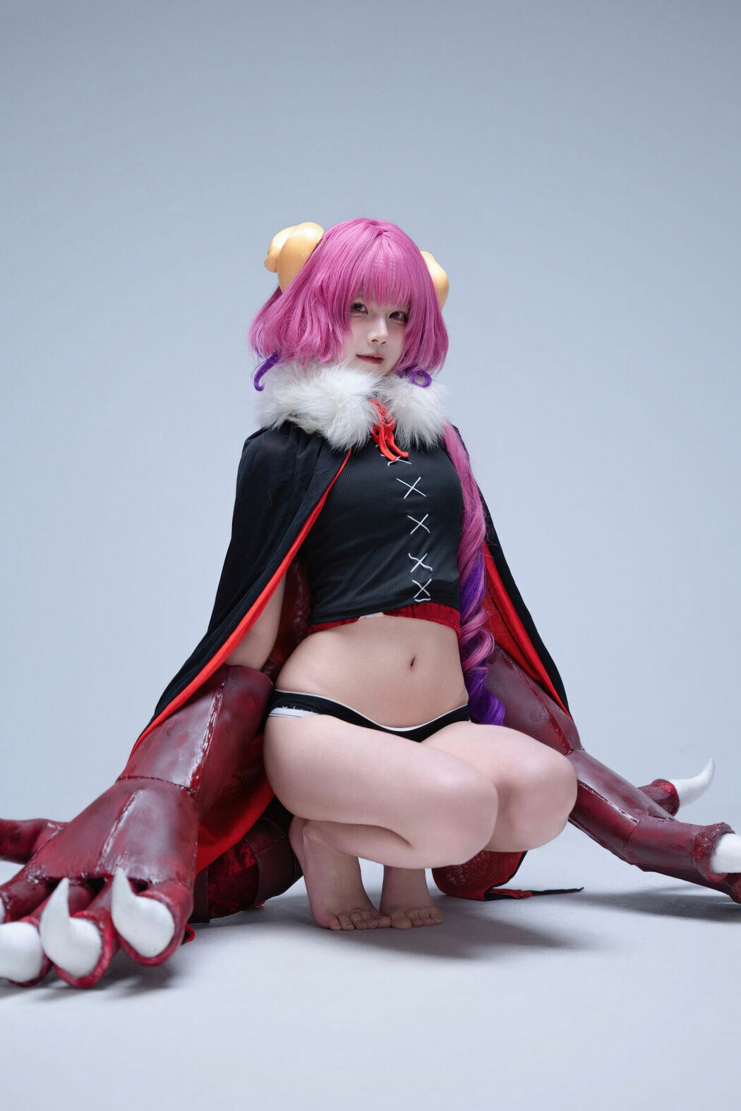 Coser@清水凪 – 小林家的龙女仆 伊露露 (61P)