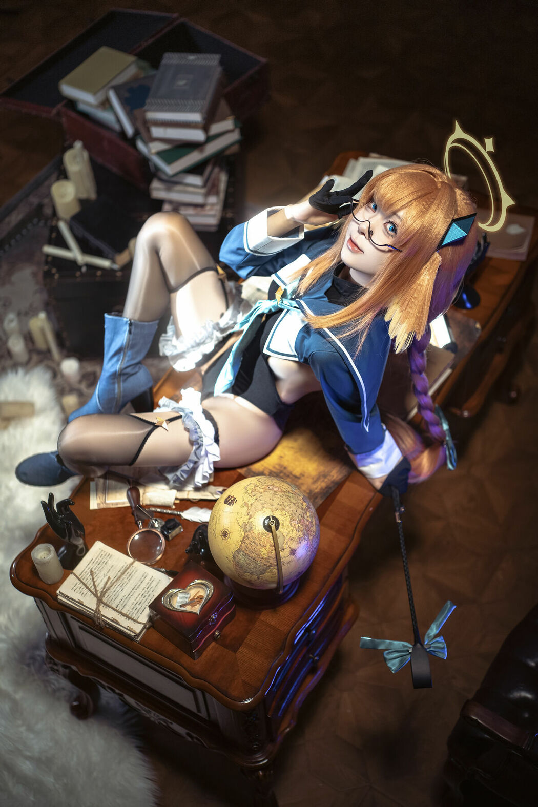 Coser@矢量鱼 – 蔚蓝档案 志美子 (51P)