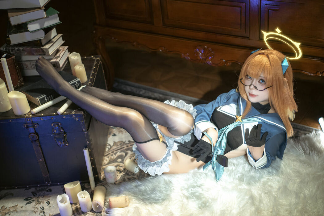Coser@矢量鱼 – 蔚蓝档案 志美子 (51P)