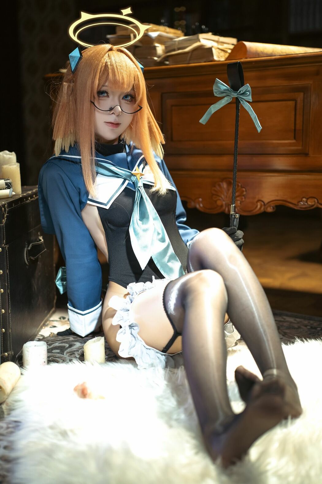 Coser@矢量鱼 – 蔚蓝档案 志美子 (51P)