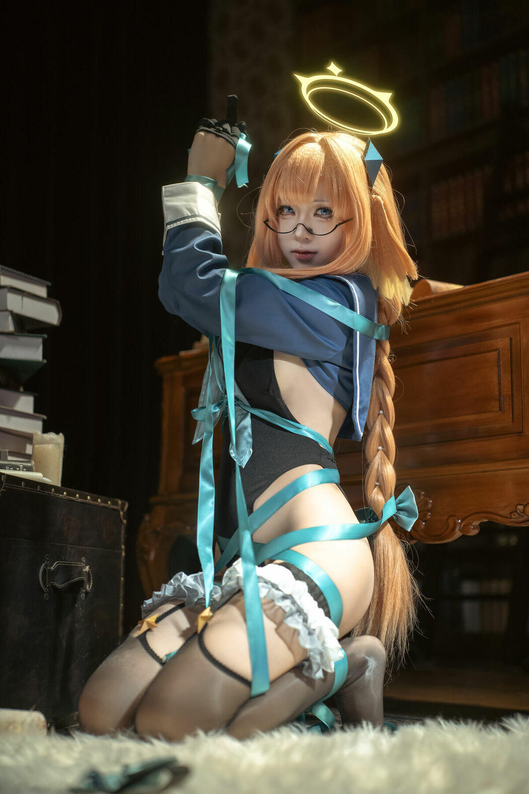 Coser@矢量鱼 – 蔚蓝档案 志美子 (51P)