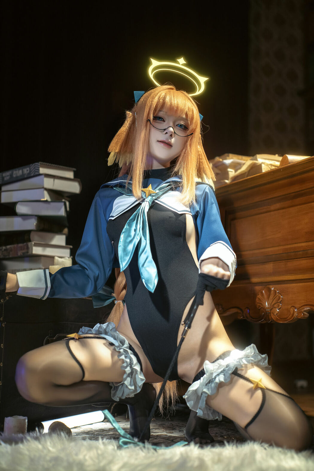 Coser@矢量鱼 – 蔚蓝档案 志美子 (51P)