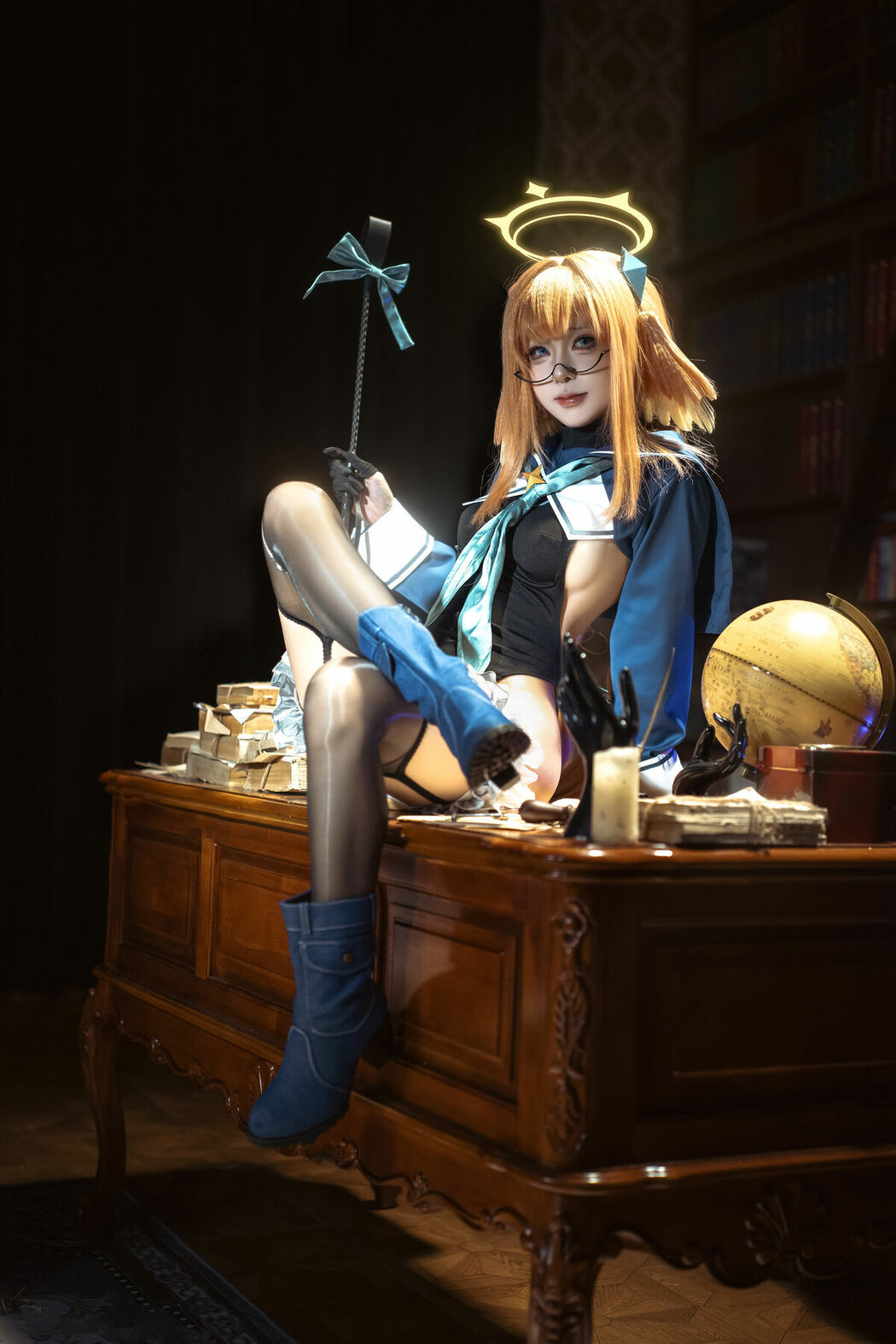 Coser@矢量鱼 – 蔚蓝档案 志美子 (51P)