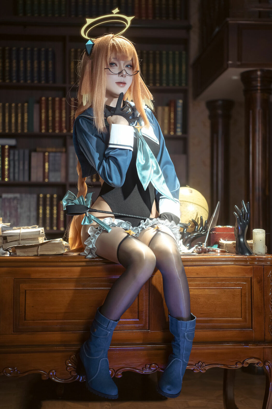 Coser@矢量鱼 – 蔚蓝档案 志美子 (51P)