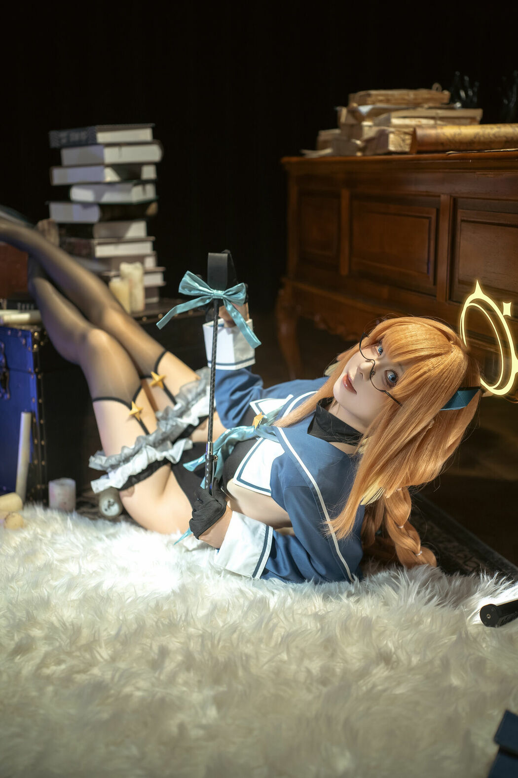 Coser@矢量鱼 – 蔚蓝档案 志美子 (51P)