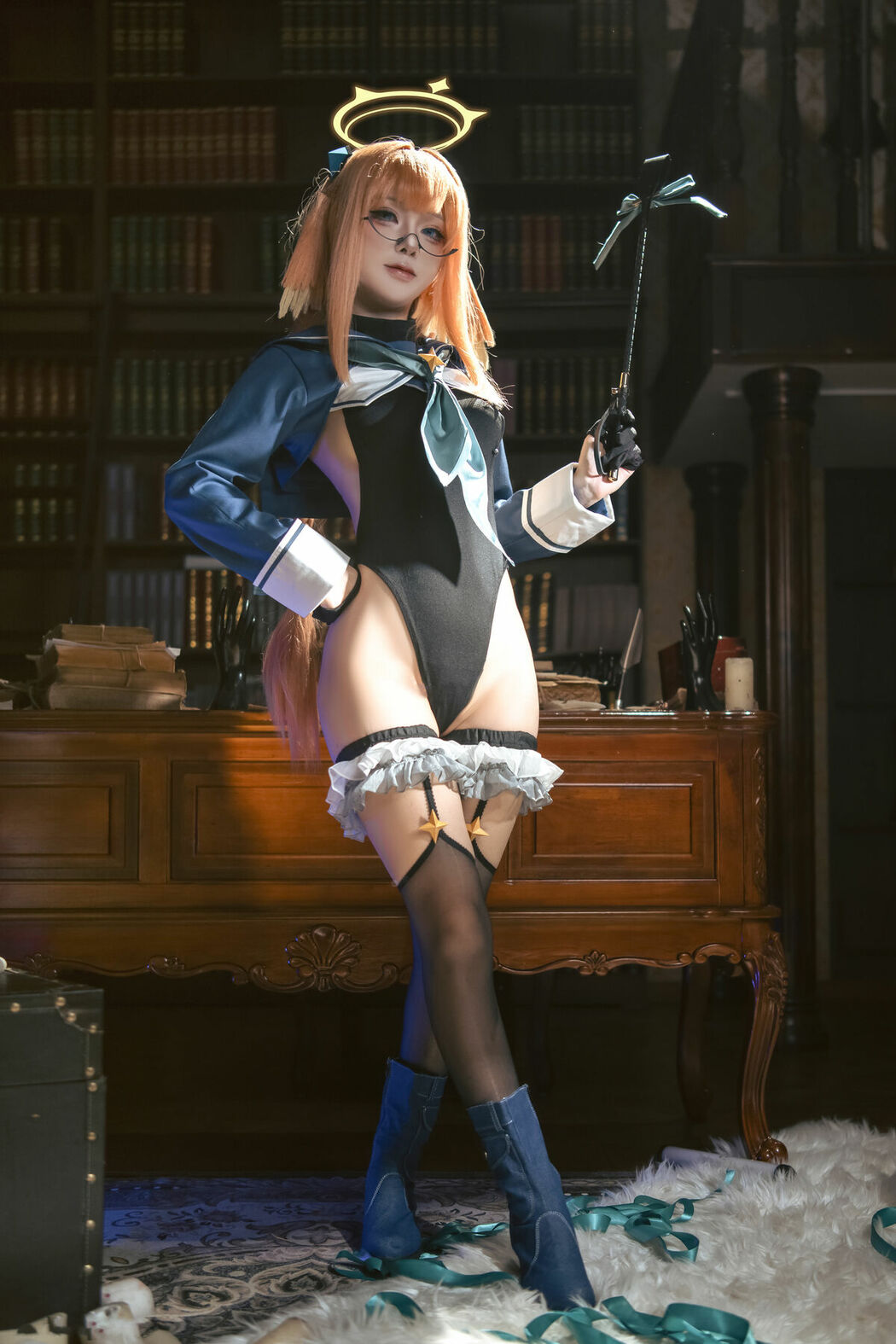 Coser@矢量鱼 – 蔚蓝档案 志美子 (51P)